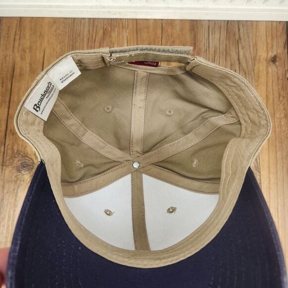 Mack Trucks Bruckner's Truck & Equipment Strapback Hat Cap Brown Canvas Mechanic - Picture 9 of 10